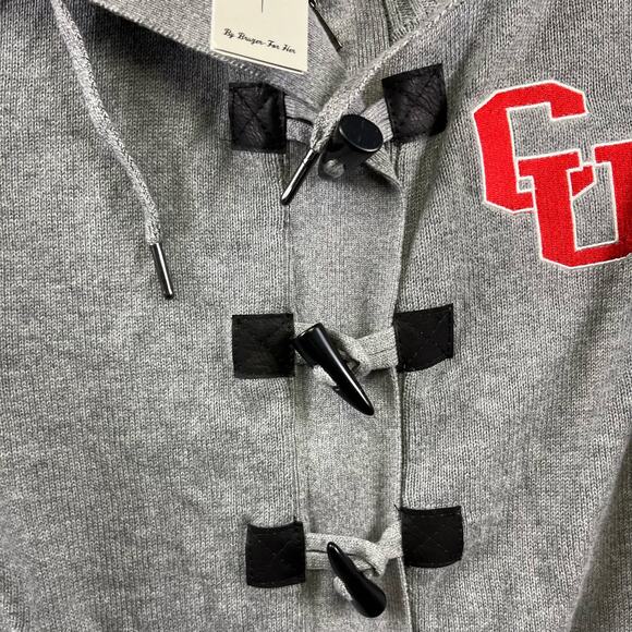 NWT! XS University of Colorado CU Toggle Zip Sweater Renu Bruzen Interlocking - Picture 14 of 16